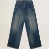 Damesjeans met wijde pijpen en medium wassing voor Chinees Nieuwjaar