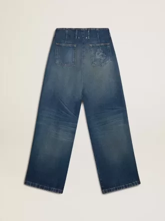 Damesjeans met wijde pijpen en medium wassing voor Chinees Nieuwjaar