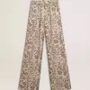 Damesjoggingbroek met bloemenprint