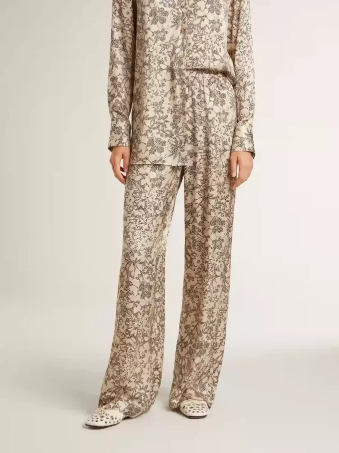 Damesjoggingbroek met bloemenprint