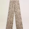 Damesjoggingbroek met bloemenprint