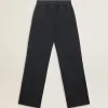 Donkerblauwe joggingbroek voor dames