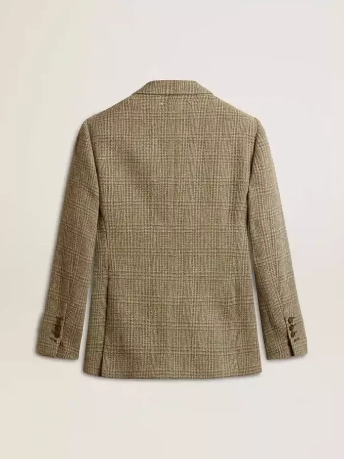Dubbele blazer voor dames van Shetlandwol