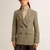 Dubbele blazer voor dames van Shetlandwol