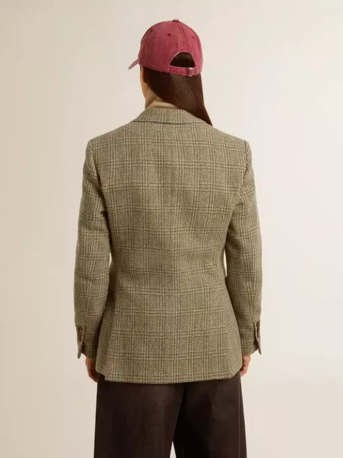 Dubbele blazer voor dames van Shetlandwol
