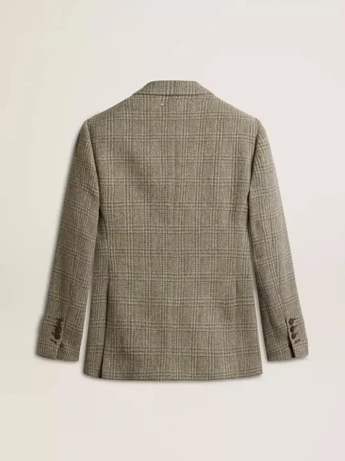 Dubbele blazer voor dames van Shetlandwol