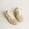 Forty2 voor dames in wit leer en Swarovski-kristallen met witte ster