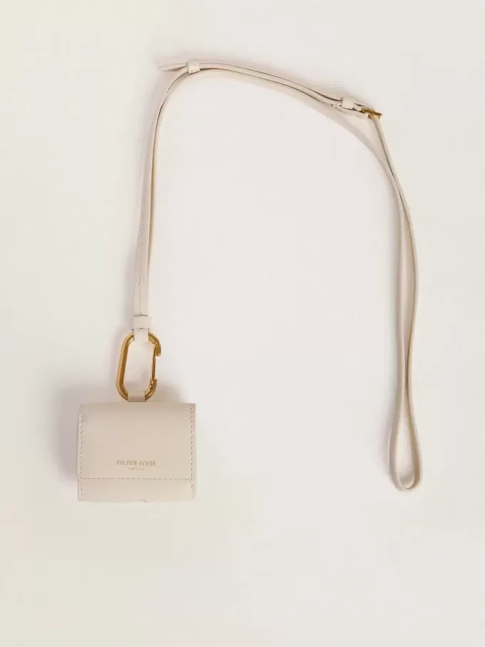 Gebruikte witte AirPod-hoes