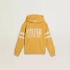 Geel sweatshirt voor kinderen met vintage print