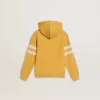 Geel sweatshirt voor kinderen met vintage print
