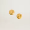 Gouden ronde oorbellen