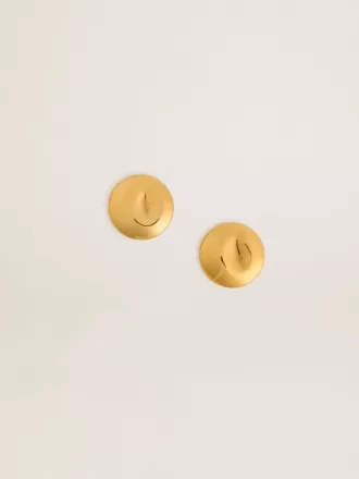 Gouden ronde oorbellen