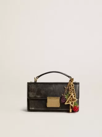 Goudkleurige messing bedel met Golden Goose-signatuur