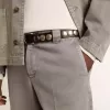 Grijze katoenen chino broek