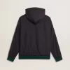 Groen en blauw omkeerbaar sweatshirt met capuchon voor heren