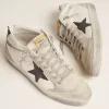 Heren Mid Star wit met zwarte ster