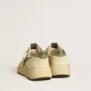 Heren Running Sole LTD van nylon en nappa met nubuck ster en hielstuk