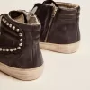 Heren Slide zwart met studs
