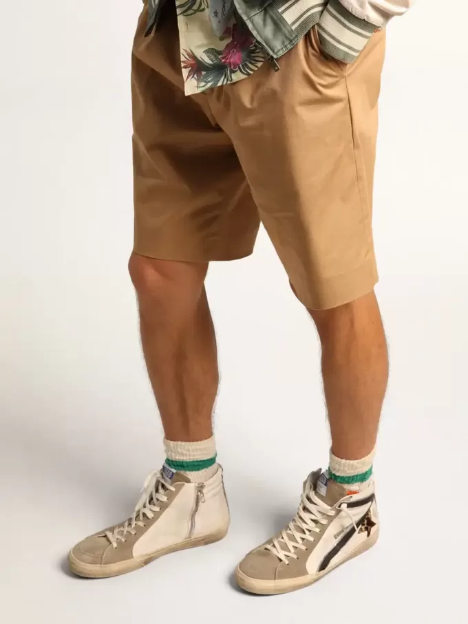 Heren-slipschoen met luipaardprint ponyhuid ster en zwarte flash
