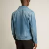 Heren spijkerjasje met medium wash
