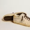 Heren Super-Star LTD van canvas met TPU-ster en leren hielstuk