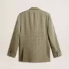 Herenblazer met dubbele knoopsluiting van Shetlandwol
