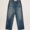 Herenjeans met losse pasvorm en medium wassing voor Chinees Nieuwjaar