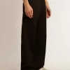 Herenjoggingbroek van zwarte wol