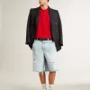 Herenpoloshirt van rood katoenpiqué