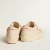 Hi Star LTD in nappa met suède ster en roze Swarovski-kristallen