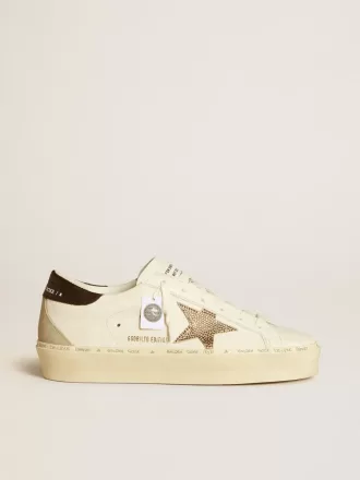 Hi Star LTD met Swarovski-kristallen ster en zwarte leren hielband