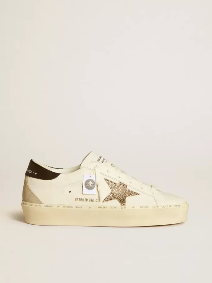 Hi Star LTD met Swarovski-kristallen ster en zwarte leren hielband