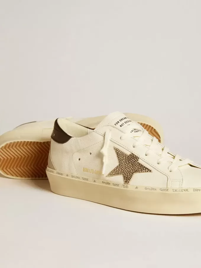 Hi Star LTD met Swarovski-kristallen ster en zwarte leren hielband
