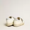 Hi Star LTD van leer met lichtblauwe leren ster en hielstuk