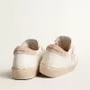 Hi Star LTD voor dames met oudroze suède ster en hielband met parels