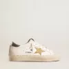 Hi Star met Swarovski-kristallen ster en zilveren leren hielstuk