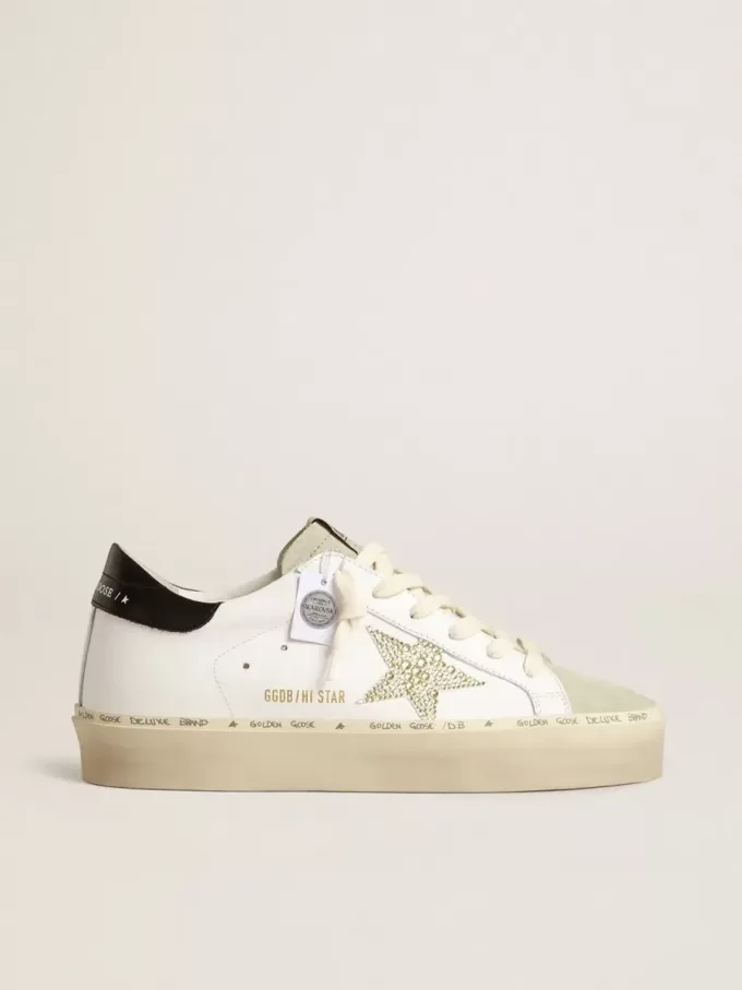 Hi Star met Swarovski-kristallen ster en zwarte hielband