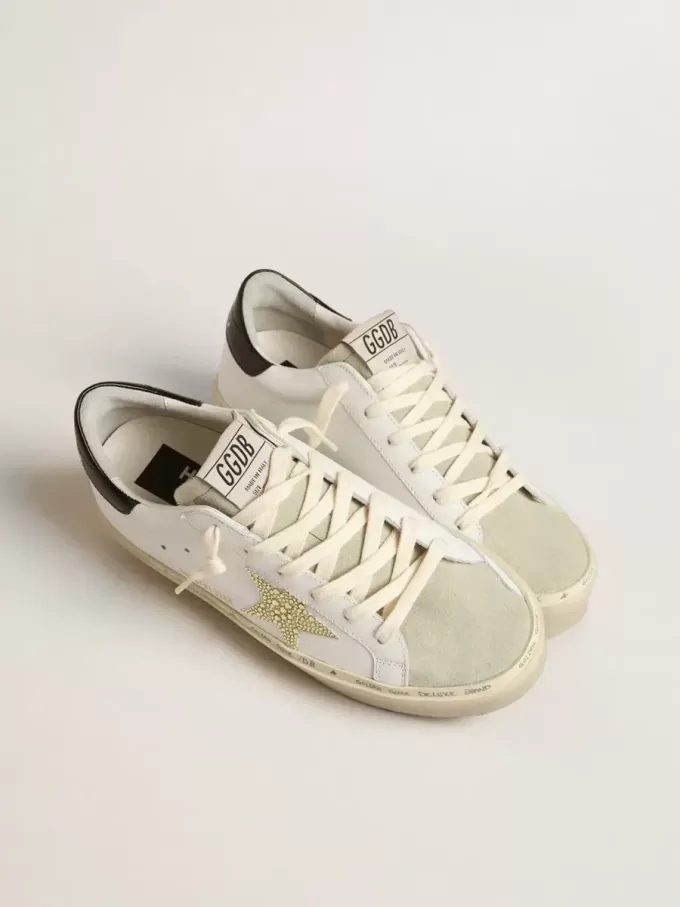Hi Star met Swarovski-kristallen ster en zwarte hielband
