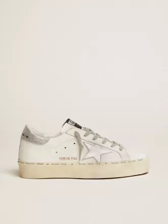 Hi Star voor dames met ster en metallic zilveren hak