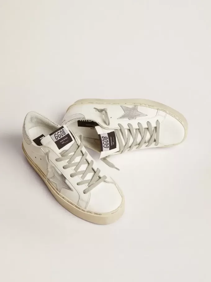 Hi Star voor dames met ster en metallic zilveren hak