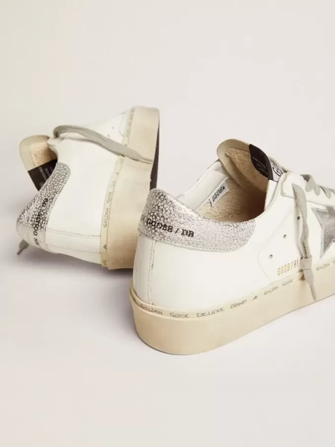 Hi Star voor dames met ster en metallic zilveren hak
