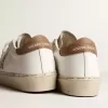 Hi Star voor dames met zilveren glitterster en duifgrijze nubuck hiellip