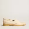 Jerry loafer in boterwit leer