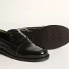 Jerry loafer in zwart lakleer