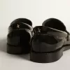 Jerry loafer in zwart lakleer