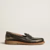 Jerry loafer voor dames in zwart leer