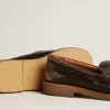 Jerry loafer voor dames in zwart leer