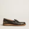 Jerry loafer voor heren in zwart leer