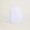 Jongensshirt met lichtblauwe strepen