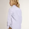 Jongensshirt met lichtblauwe strepen